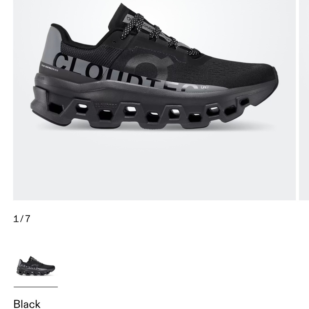 On Cloudmonster Lumos